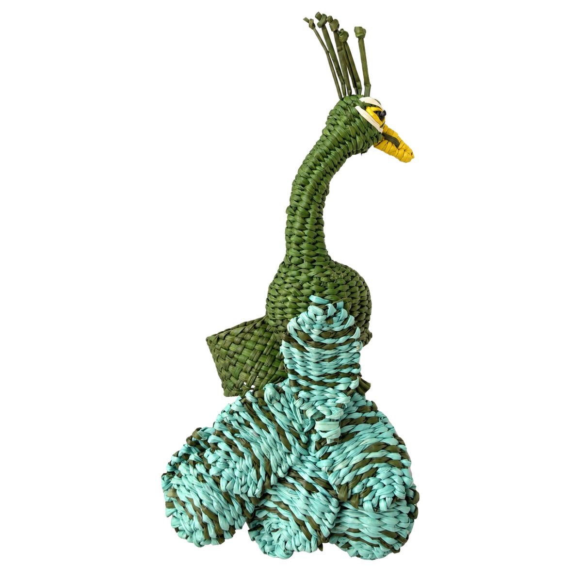 Mint Peacock Napkin Ring โ The Enchanted Peacock