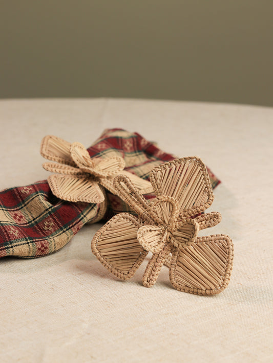 Abraham Napkin Ring - Made of Iraca Palm