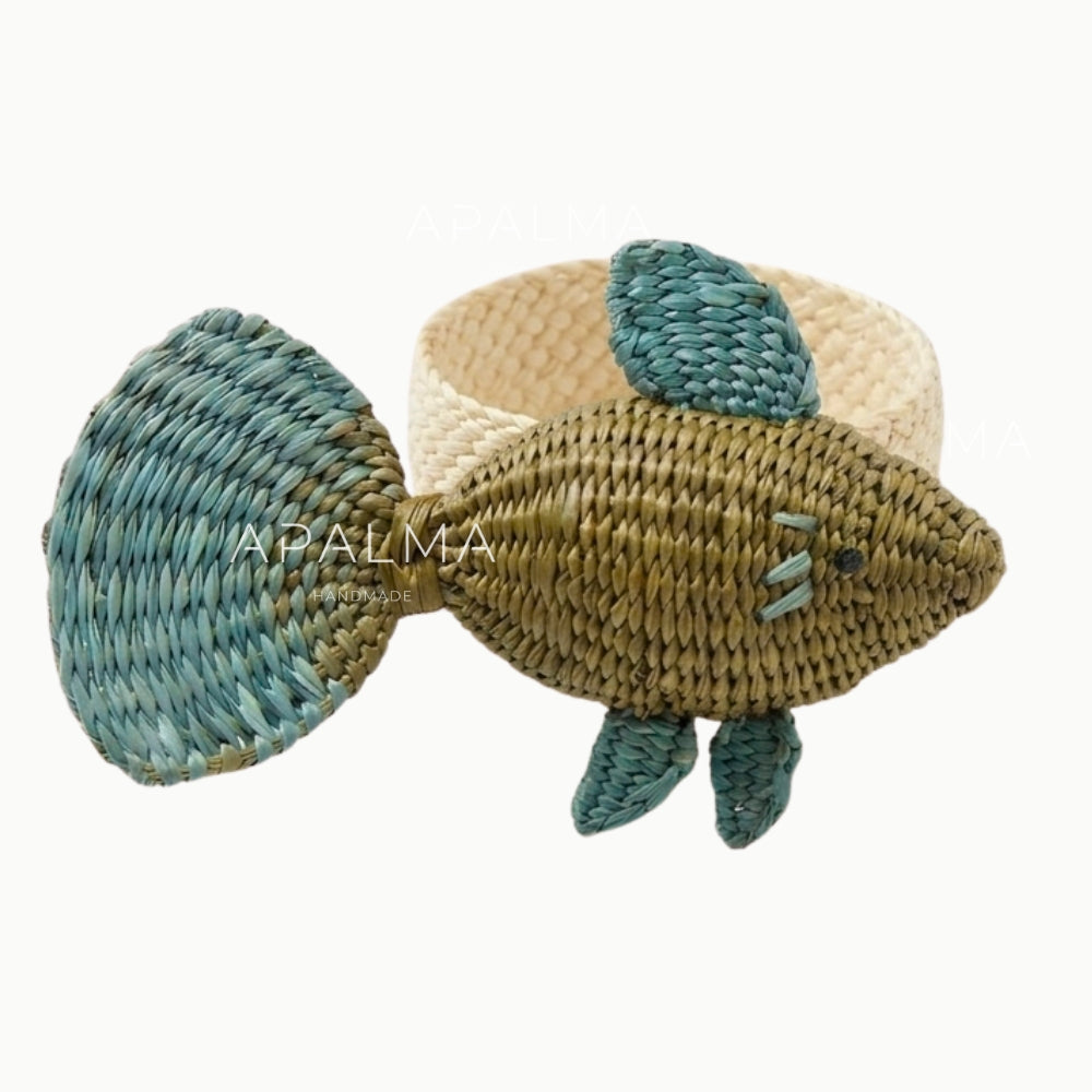 Gold Fish Napkin Ring / Set of 4 or 6