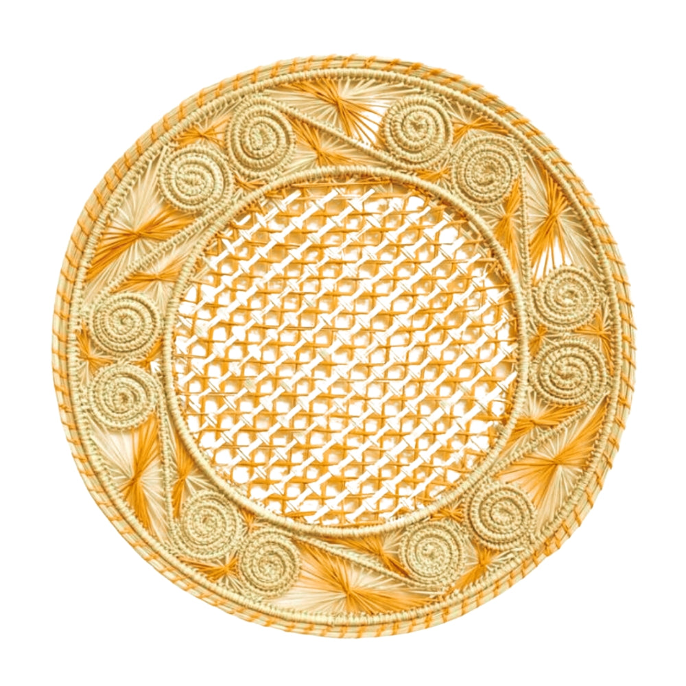 Caracoli Iraca Straw Placemats