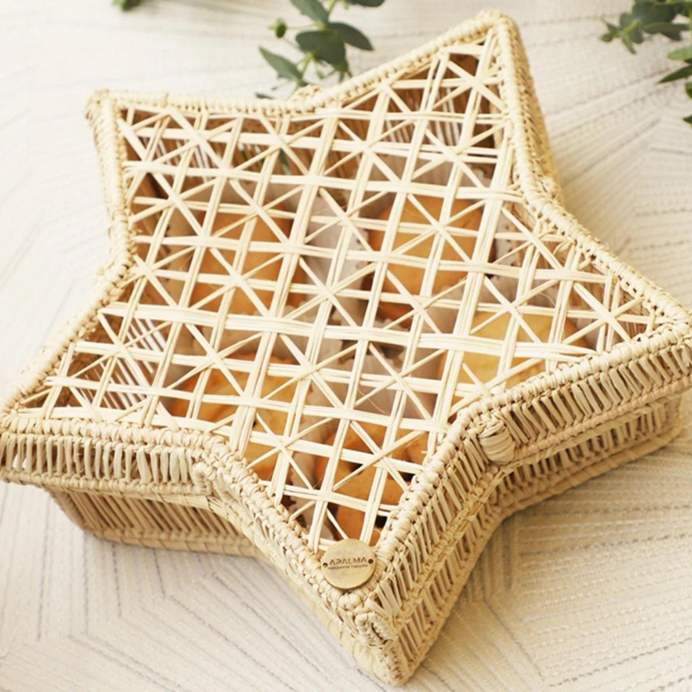 Christmas Star Box - Star Tray with Lid - Home Decor
