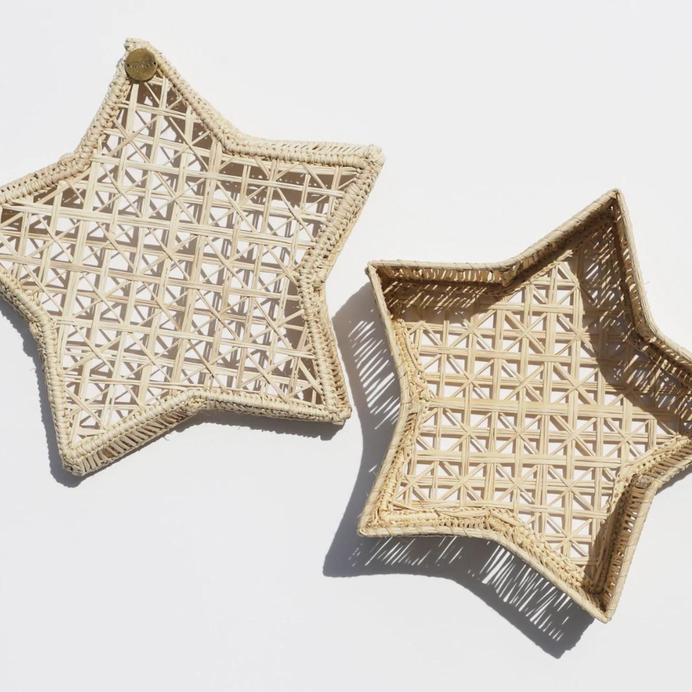 Christmas Star Box - Star Tray with Lid - Home Decor