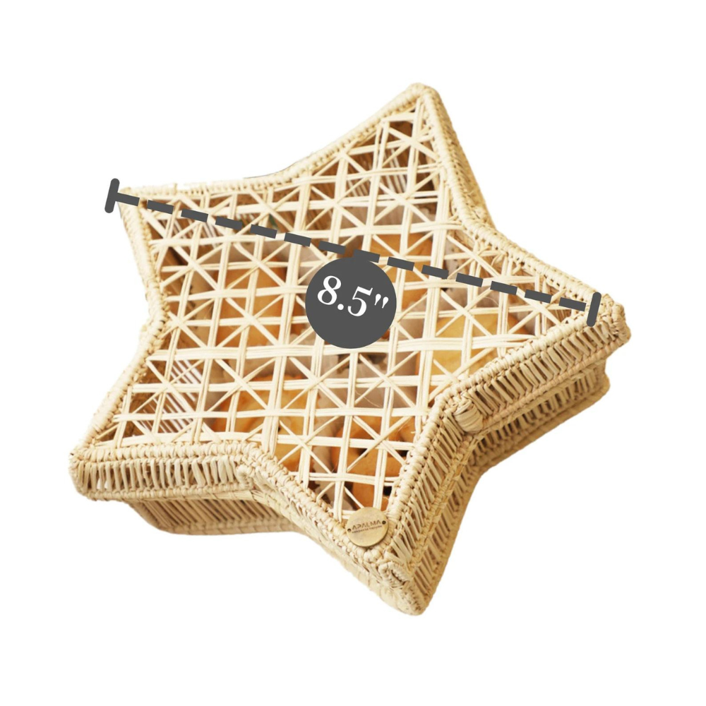 Christmas Star Box - Star Tray with Lid - Home Decor