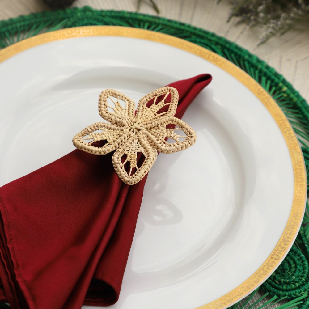 Five-Pointed Star - Napkin Ring - Sold by Set