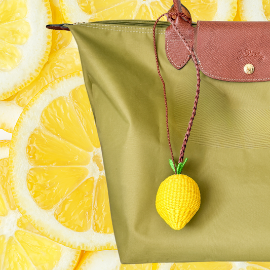 Lemon Charm -  Handmade Charms in Iraca Palm