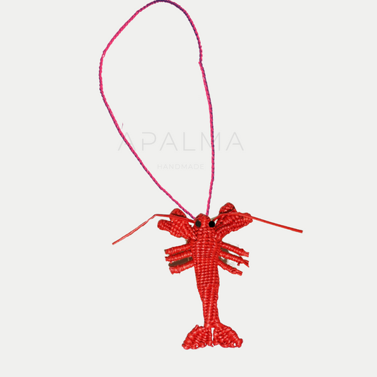 Lobster Charm - Handmade Charms in Iraca Palm