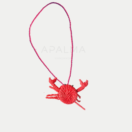 Crab Charm - Handmade Charms in Iraca Palm
