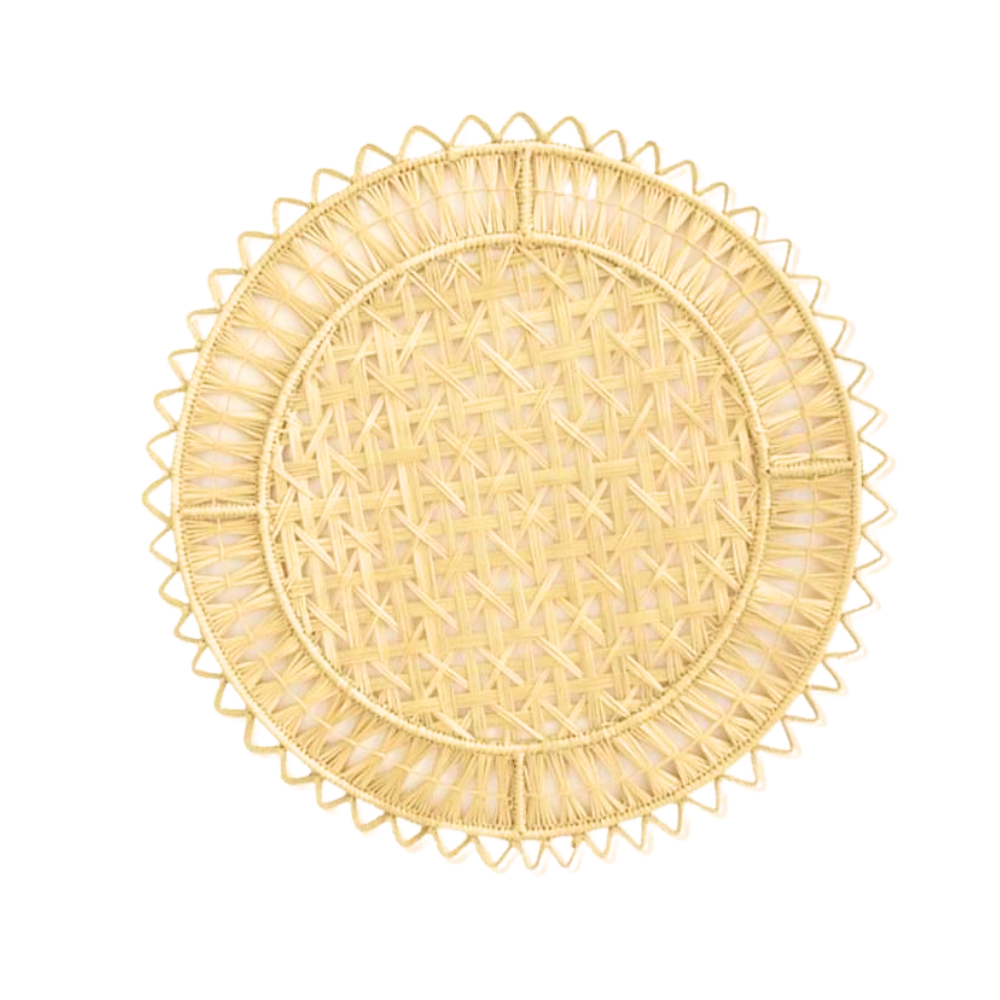 Handmade Iraca Palm Placemat - Elizabeth Place Mat - Pack of 6