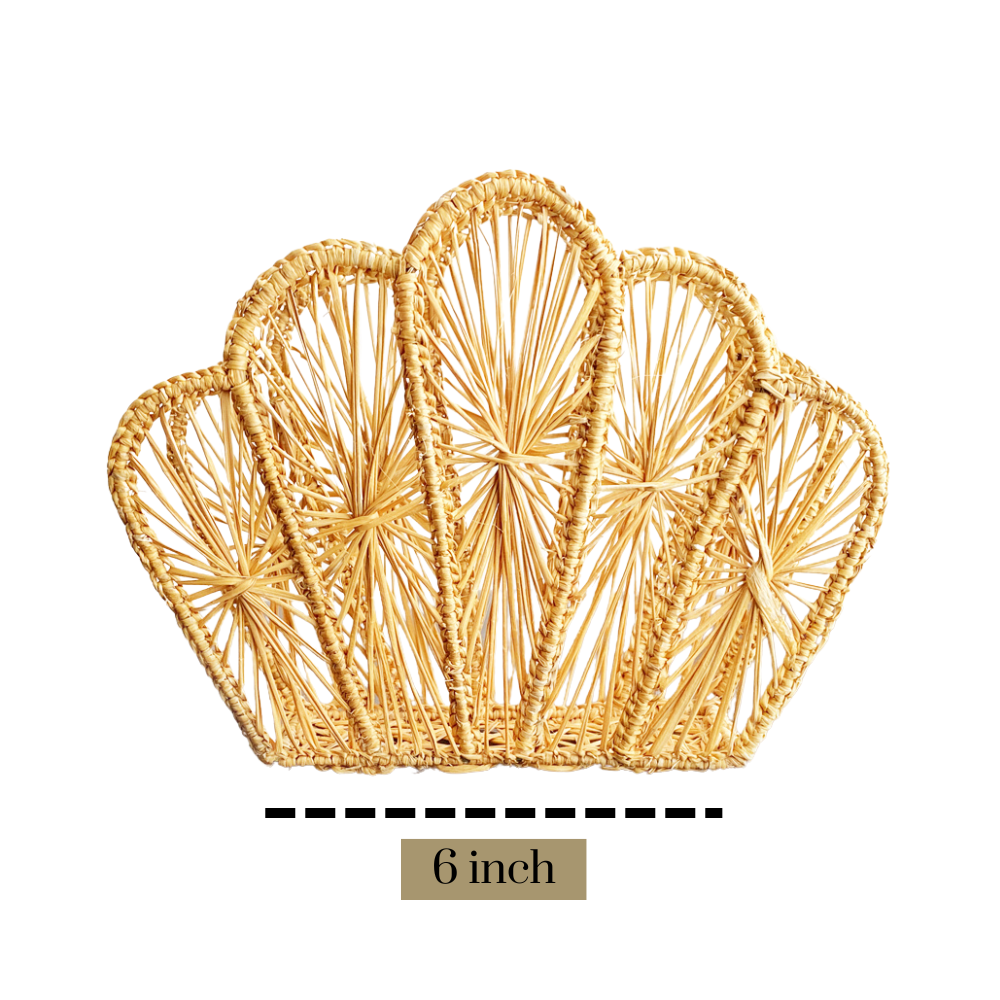 Shell Napkin Holder - Handmade