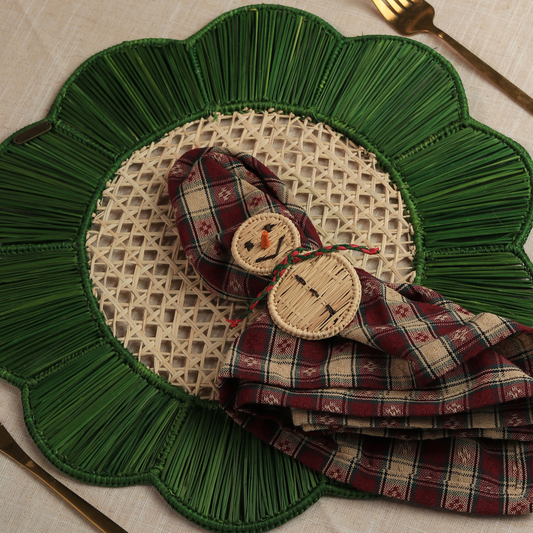 Snowman Napkin Ring for Holiday / Christmas Season