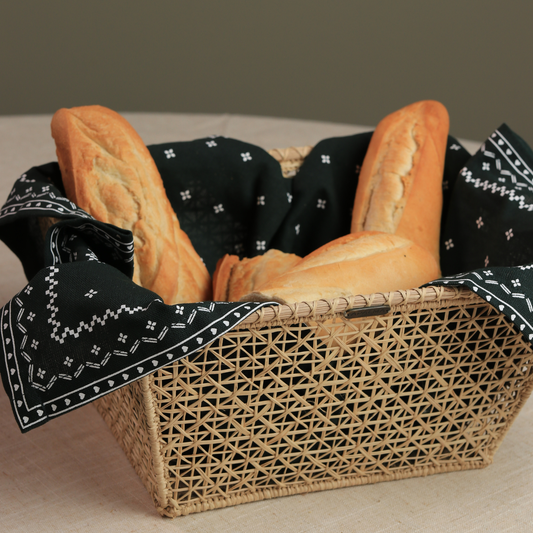 Rectangular Basket - Made of Iraca Palm - Home Decor