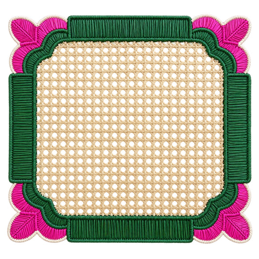 Pink Christmas Placemat – The Rosewood Pink