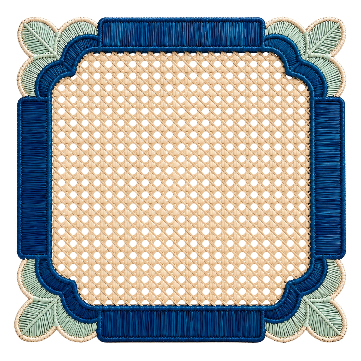 Iraca Palm Placemat – The Rosewood Blue