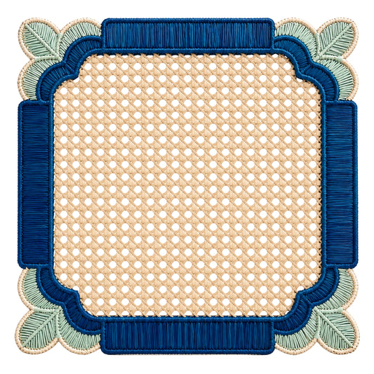 Iraca Palm Placemat – The Rosewood Blue