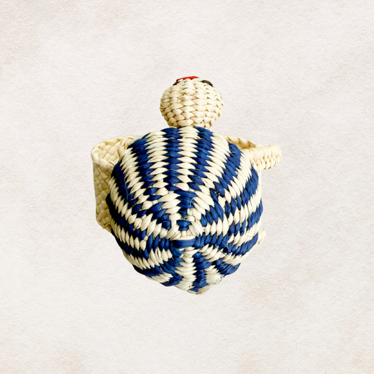 Turtle Napkin Ring - Handwoven in Iraca Palm