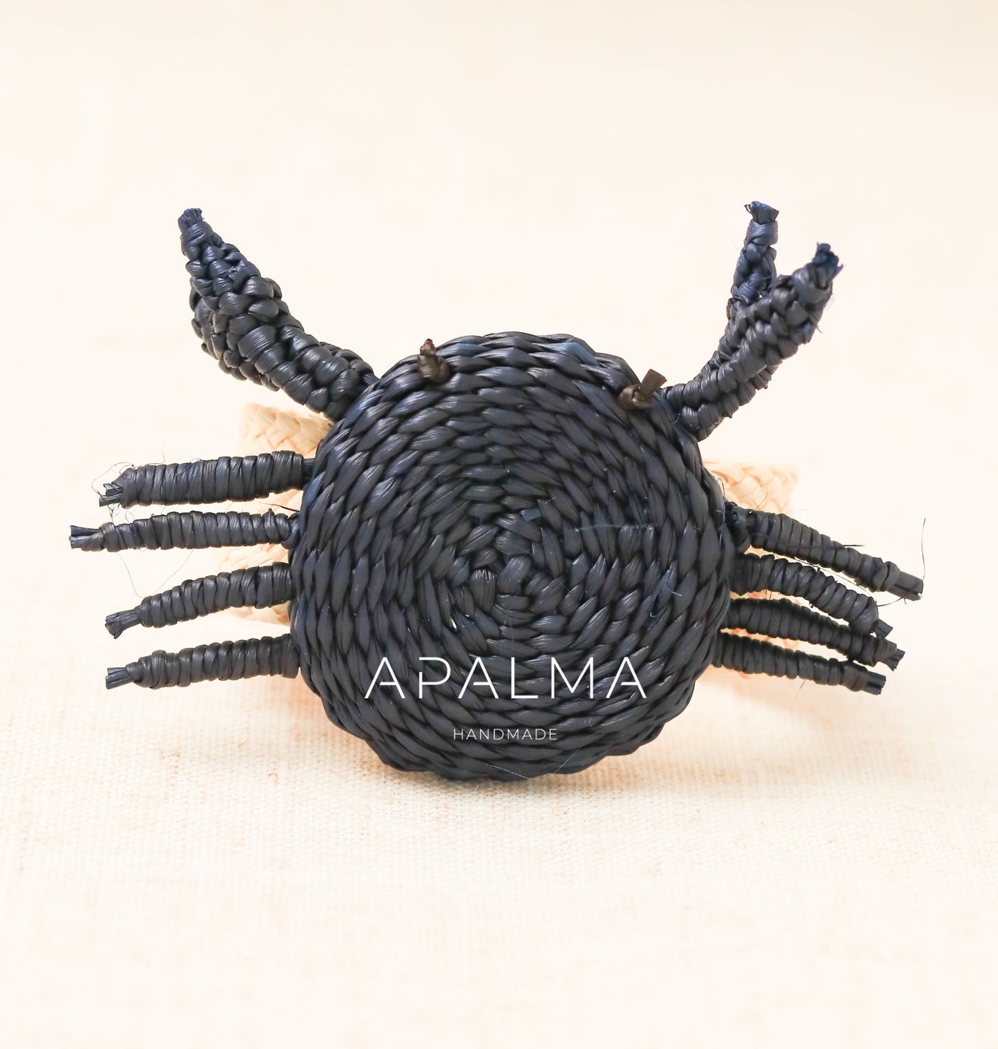 navy blue napkin ring for table decor 