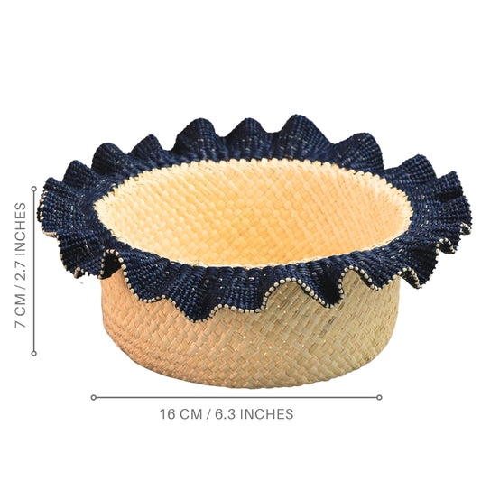 The Coastal Ruffle Basket