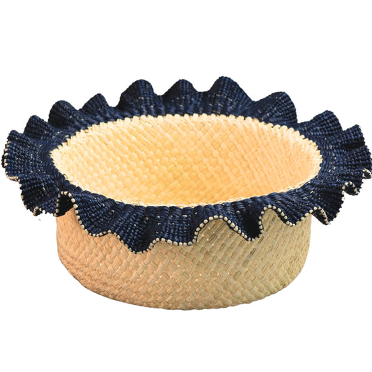 The Coastal Ruffle Basket