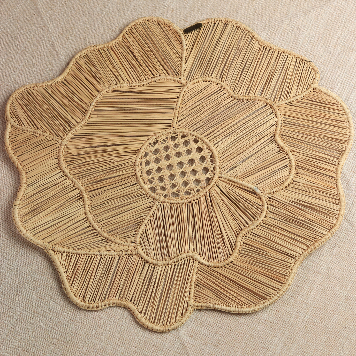 French rose - Handmade Iraca Palm - Home Decor