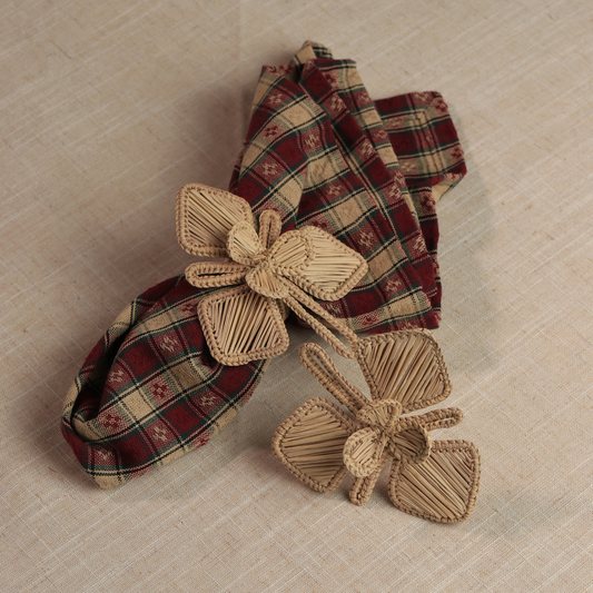 Abraham Napkin Ring - Made of Iraca Palm