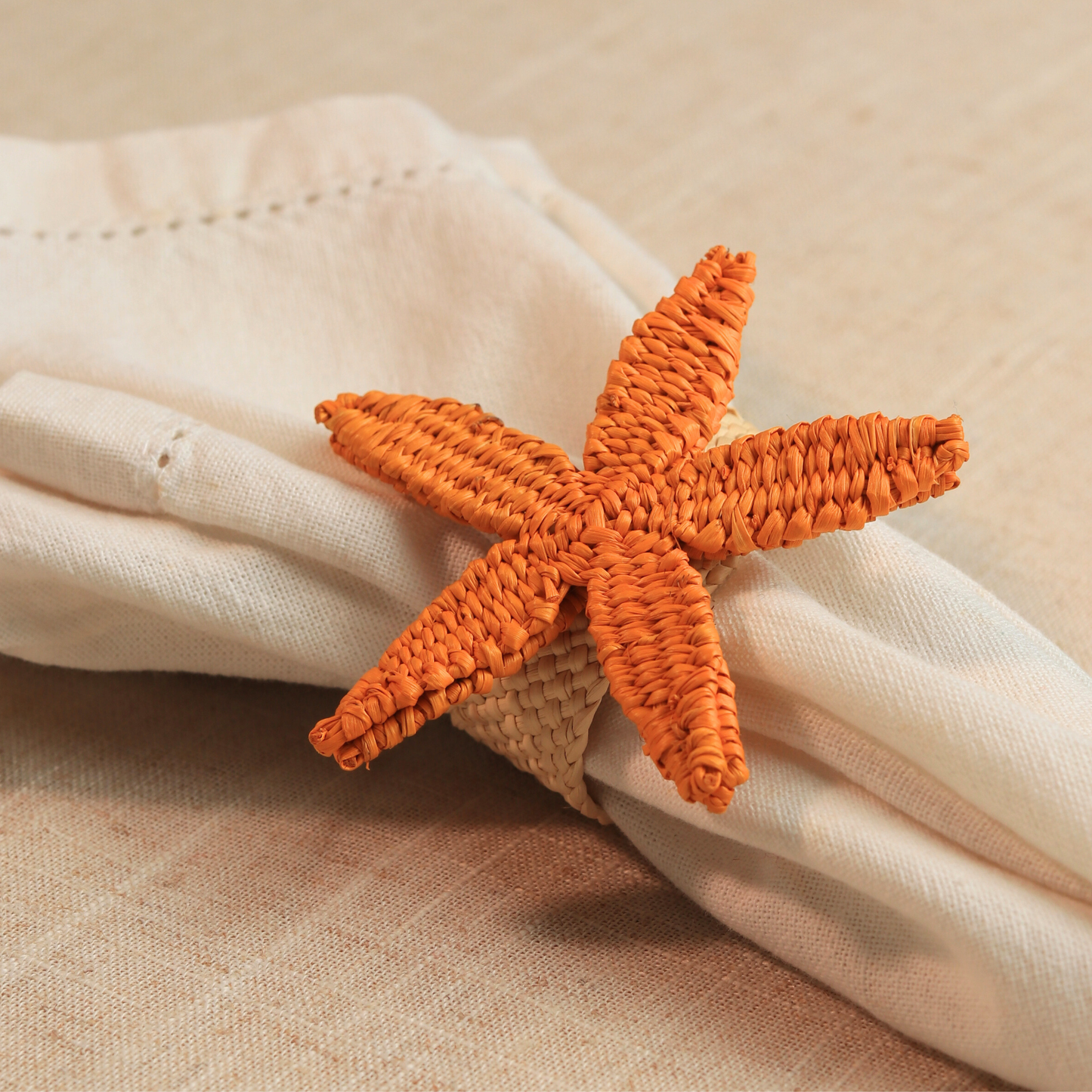 Sunset Starfish Napkin Ring
