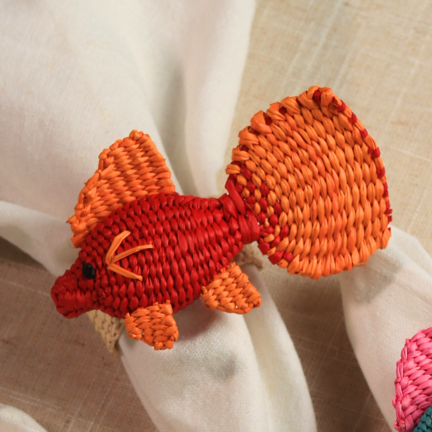 Colorful Fish Napkin Ring