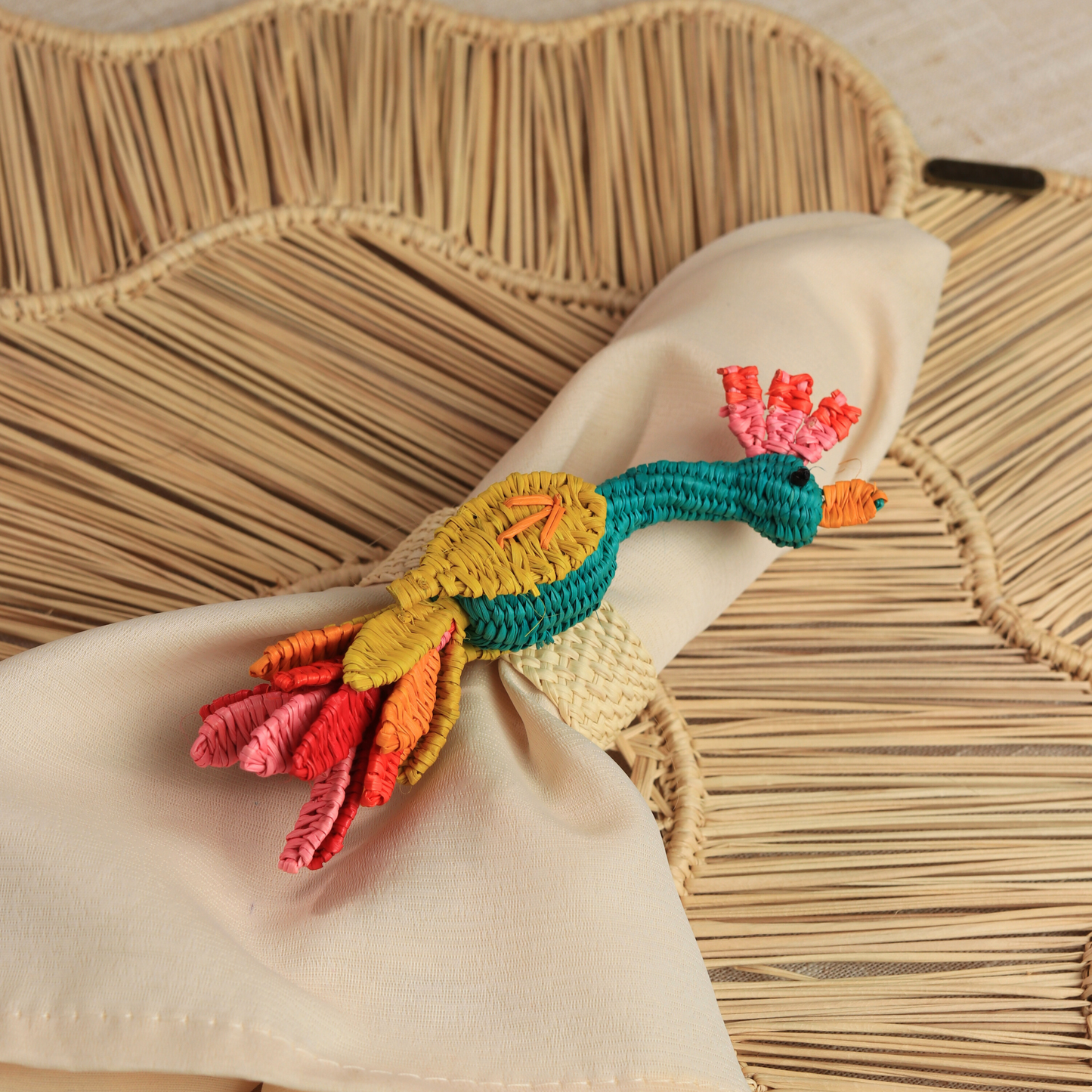 Peacock Napkin Ring
