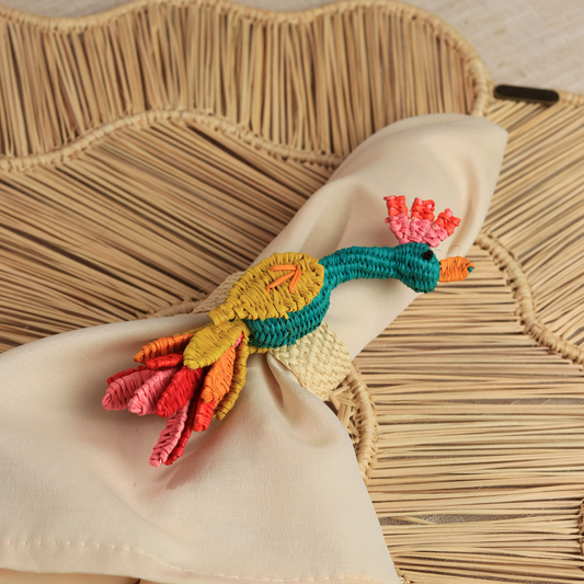 Peacock Napkin Ring