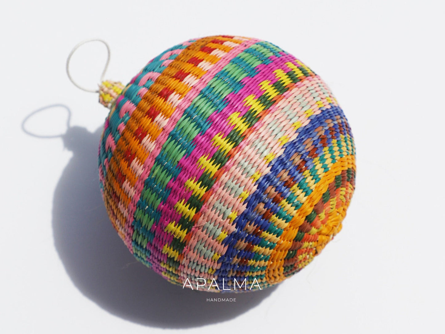 Christmas Balls / Ornaments - Handmade in Iraca Palm , Different Sizes